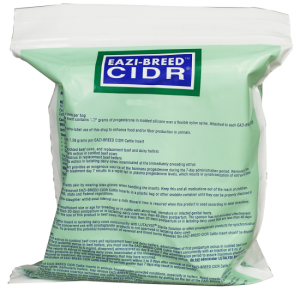 CIDR Sheep/Goat Oestrus Synchronisation Inplant - Packet of 20