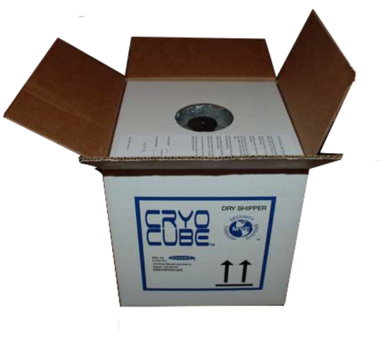 CryoCube AI Vapour Shipper/Cryogenic sample vapour shipper