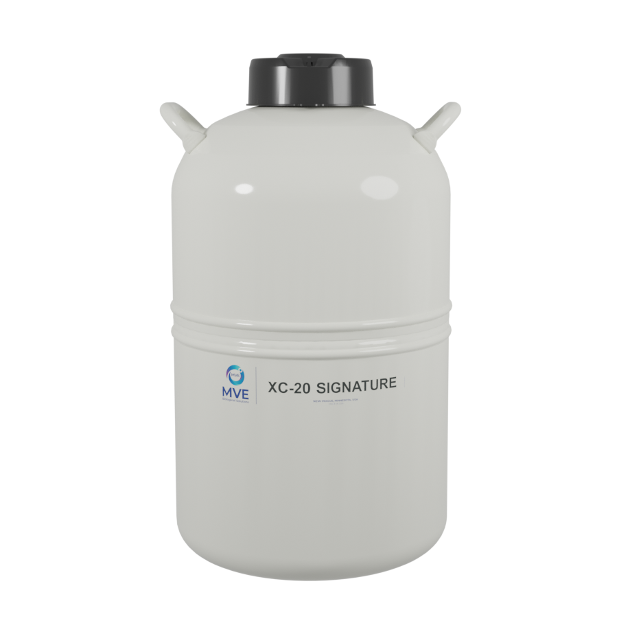 20 Litre Liquid Nitrogen Tank - MVE XC20 SIGNATURE