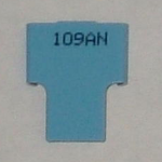 Cane tab to label ampoule cane – BLUE - Image 1
