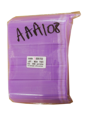 AI straws - IMV 005703 0.5ml (1/2cc) Purple 2000 pack