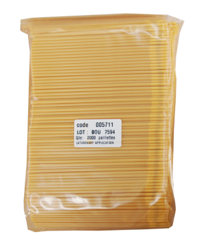 AI straws - IMV 005711 0.5ml (1/2cc) Putty coloured 2000 pack