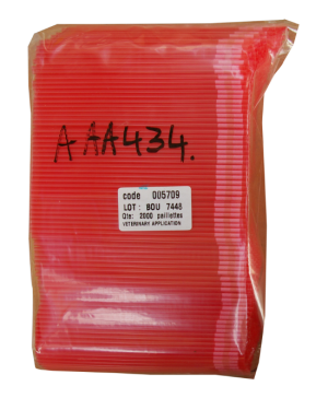 AI straws - IMV 005709 0.5ml (1/2cc) Pastel Red 2000 pack