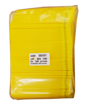 AI straws - IMV 005707 0.5ml (1/2cc) Yellow 2000 pack