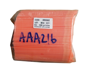 AI straws - IMV 025601 0.25ml (1/4cc) Salmon 2000 pack