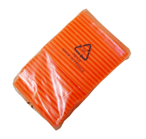 AI straw storage goblet - round - 7.1mm IMV Visotube - Orange (pack of 300)