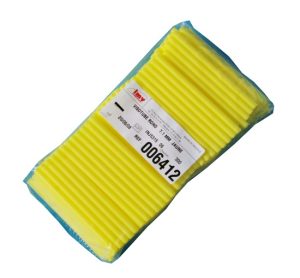 AI straw storage goblet - round - 7.1mm IMV Visotube - Yellow (pack of 300)