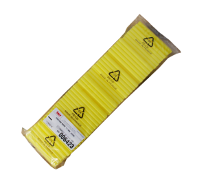 AI straw storage goblet - round - 9.2mm IMV Visotube - Yellow (pack of 300)